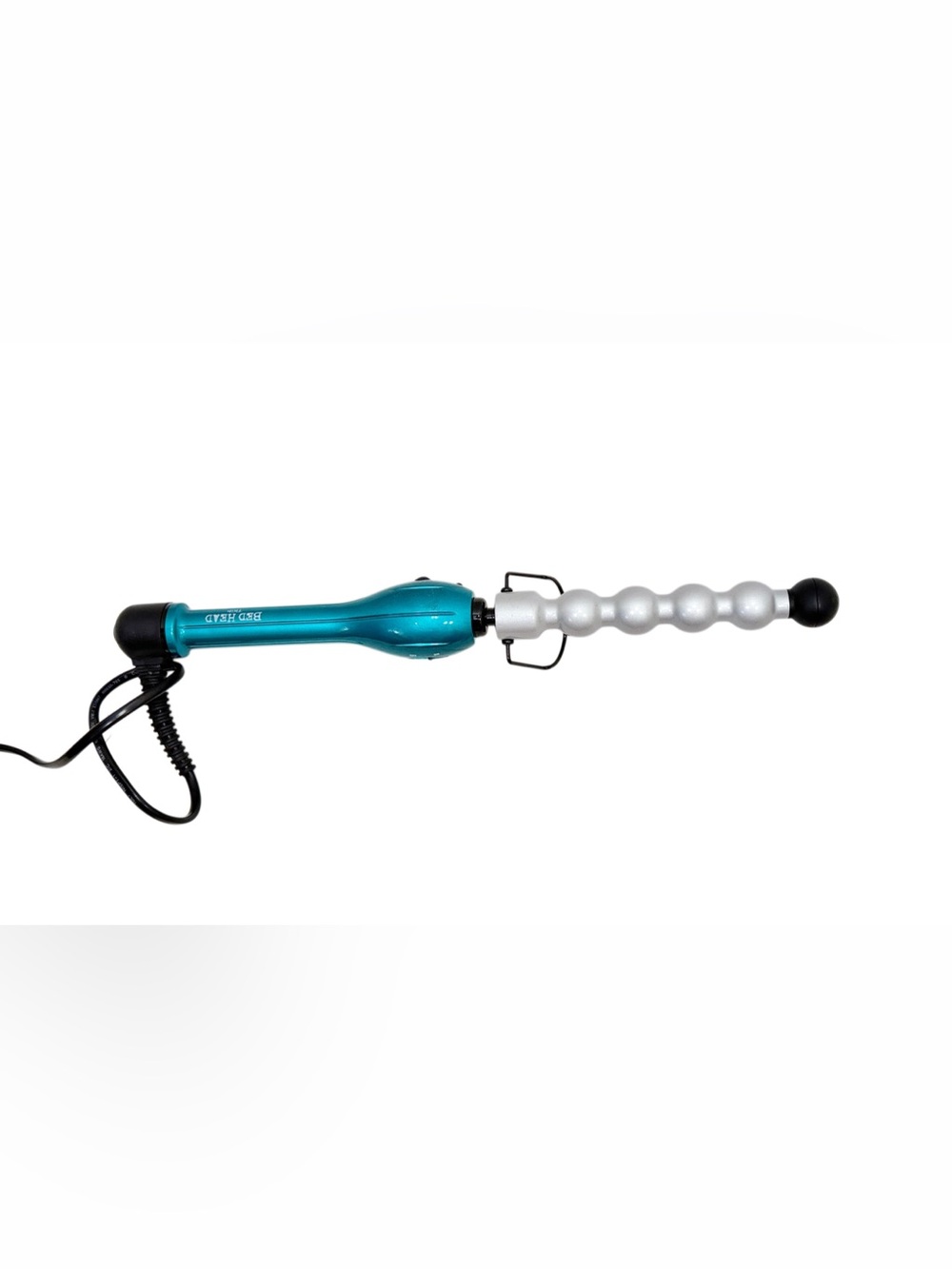 TIGI Teal and Silver Bubble Curling Wand